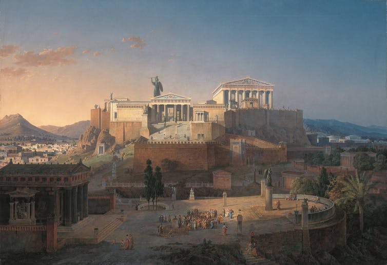 Hanya Orang Athena Kuno Terkaya Yang Membayar Pajak