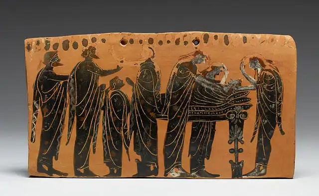 Kehormatan Abadi, Upacara Kematian Sakral di Yunani 